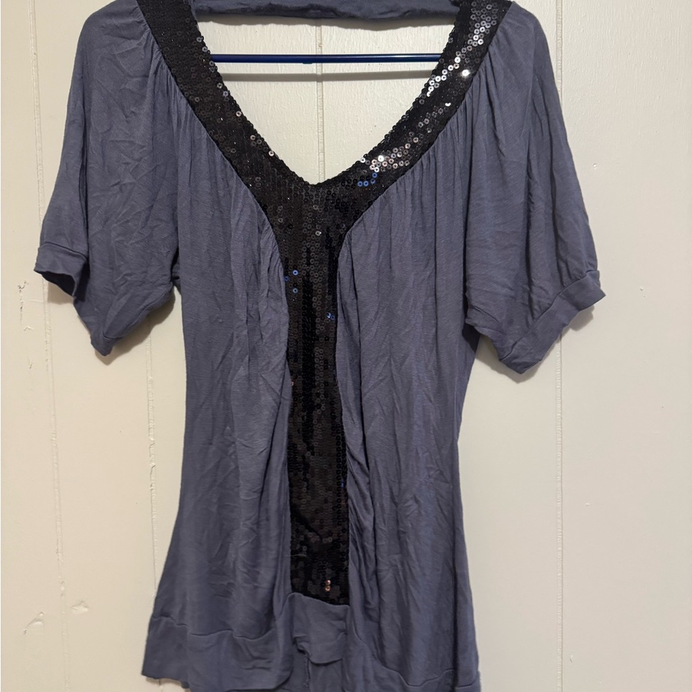 Daytrip Black and Gray Backless Dress